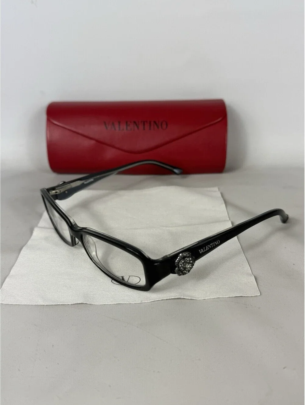 Valentino Eyeglasses Frames Only 5732 46K  130 Made In Italy/With Case